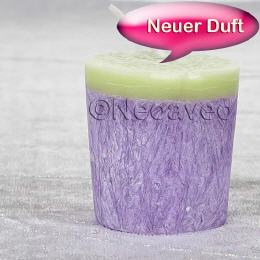 Votivkerze Lavendel Lemongrass mit spritziger Note und provencialem Lavendelduft, Votiv Duftkerze, Duftvotivkerzen, Candle Factory