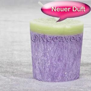 Votivkerze Lavendel Lemongrass mit spritziger Note und provencialem Lavendelduft, Votiv Duftkerze, Duftvotivkerzen, Candle Factory