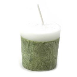 Votivkerze Leinen Zedernholz Duftkerze mit ungewöhnlich weichem Holzduft und sommerlichem Jasmin. Zusammen mit Zedernholzduft und erfrischender Jasminblüte, ergibt das den ungewöhnlich weichen Holzduft. Von Candle Factory aus nachwachsenden Rohstoffen hergestellt.