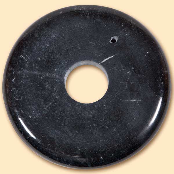 Marmorsockel schwarz Größe XL, rund