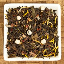 Teemischung f&uuml;r k&uuml;hlere Tage mit s&uuml;&szlig;en Marshmallow, Oolong Tee, wei&szlig;em Tee und duftender Schokonote