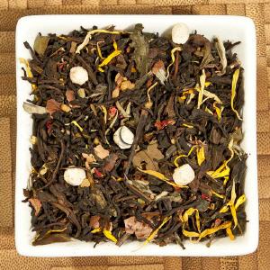 Teemischung f�r k�hlere Tage mit s��en Marshmallow, Oolong Tee, wei�em Tee und duftender Schokonote