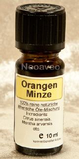 Orangen-Minze �therisches �l - Erfrischender Duft. Zur Raumbedufrtung in einer Duftlampe oder als Zugabe im Wasser f�r Zimmerbrunnen, Verdampfer oder Potpourries.