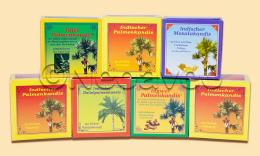 Palmenkandis aus dem Gangesdelta, Indien. Angerichert mit Pflanzens&auml;ften oder Kr&auml;utern.