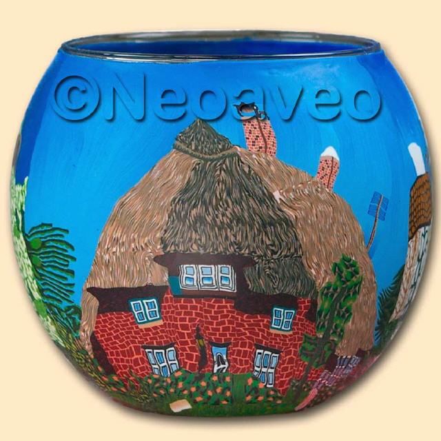 Sommerhaus Leuchtglas