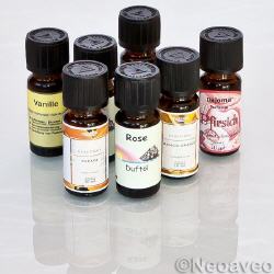 Parf&uuml;m&ouml;le, Duft&ouml;le, f&uuml;r die Aromalampe, Duftlampe, zur Raumluft Aromatisierung, zum beduften von Potpurris oder Duftsachet