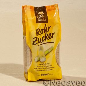 Rohrzucker von von Hellmi, unraffiniert im  500g Beutel. Zum S��en von Tee oder anderen Hei�getr�nken. Als Ersatz f�r anderer Zuckerarten.