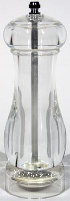 Rondo Acryl, handliche Salz- und Gew�rzm�hle mit Keramikmahlwerk. F�r die Verwendung von grobem Salz oder Gew�rzen.