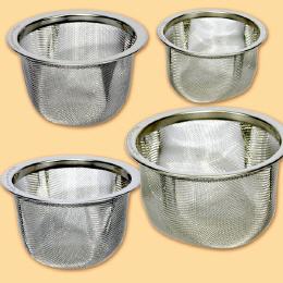 Teesieb-Dauerfilter aus Edelstahl. 55 mm, 63 mm. 65 mm, 68 mm.