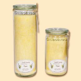 Jumbo Windlicht Tonic Duftkerze, Candle Factory, SPA-Kerze, Gastronomie Kerze, Wellness Kerze, Wellnesskerze