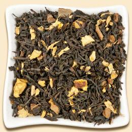Winterabend - Schwarzteemischung mit w&uuml;rziger Note nach Cassia, fruchtiger Orange, spritzigem Ingwer. Eine Schwarztee-Mischung nicht nur f&uuml;r die kalte Jahreszeit.