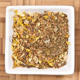 Wellness Kr&auml;uterteemischung mit w&uuml;rziger Zimtnote, fruchtiger Mango und sommerlicher Erdbeere. Das fruchtige Pedant zum Yoga Wintertee.